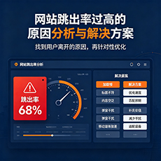 文昌建站-网站跳出率过高的原因分析与解决方案