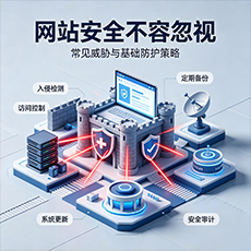 文昌建站-网站安全不容忽视:常见威胁与基础防护策略