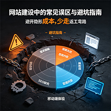 文昌建站-网站建设中的常见误区与避坑指南